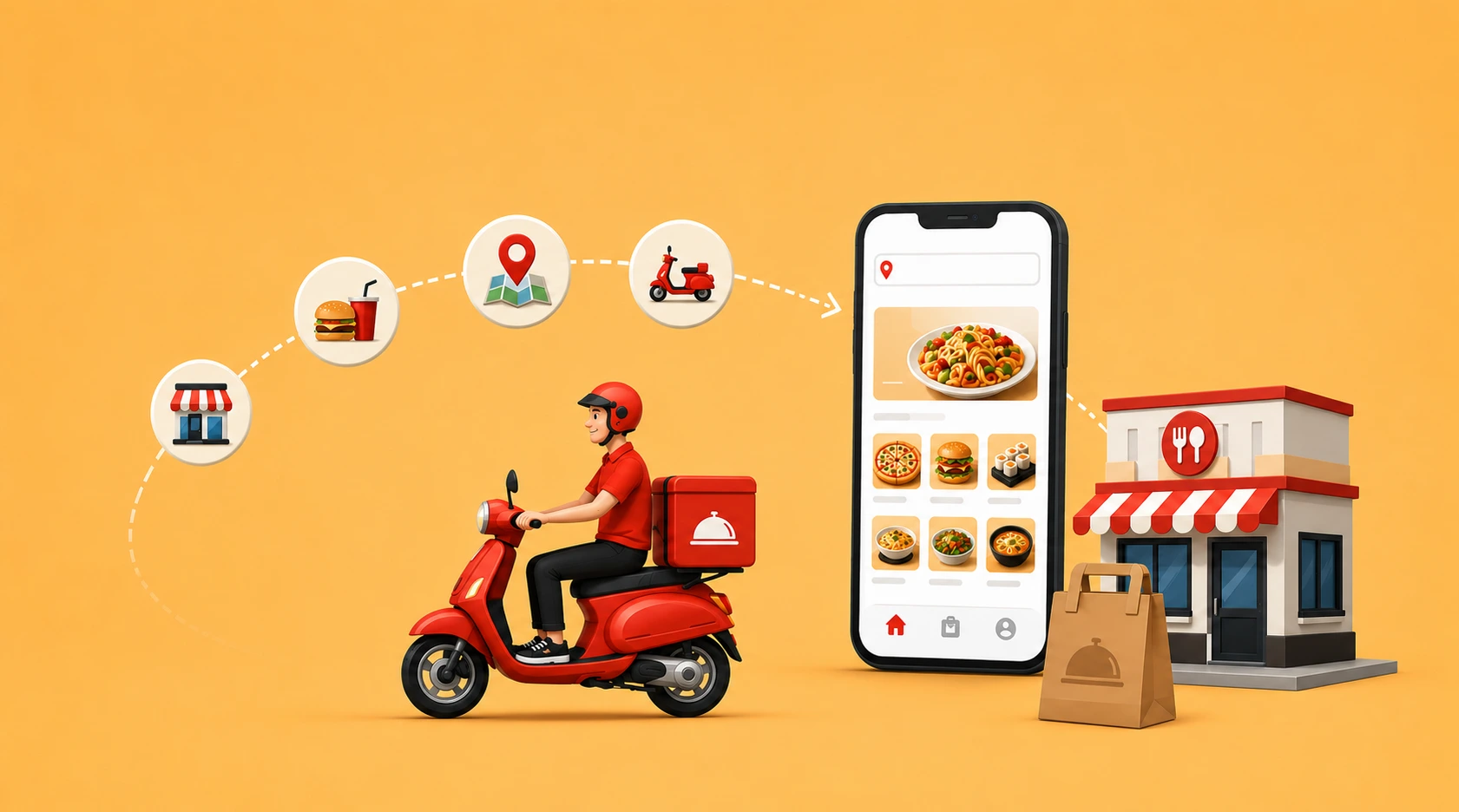 How to Start Your Own Food Delivery Business with an App: A Complete Guide