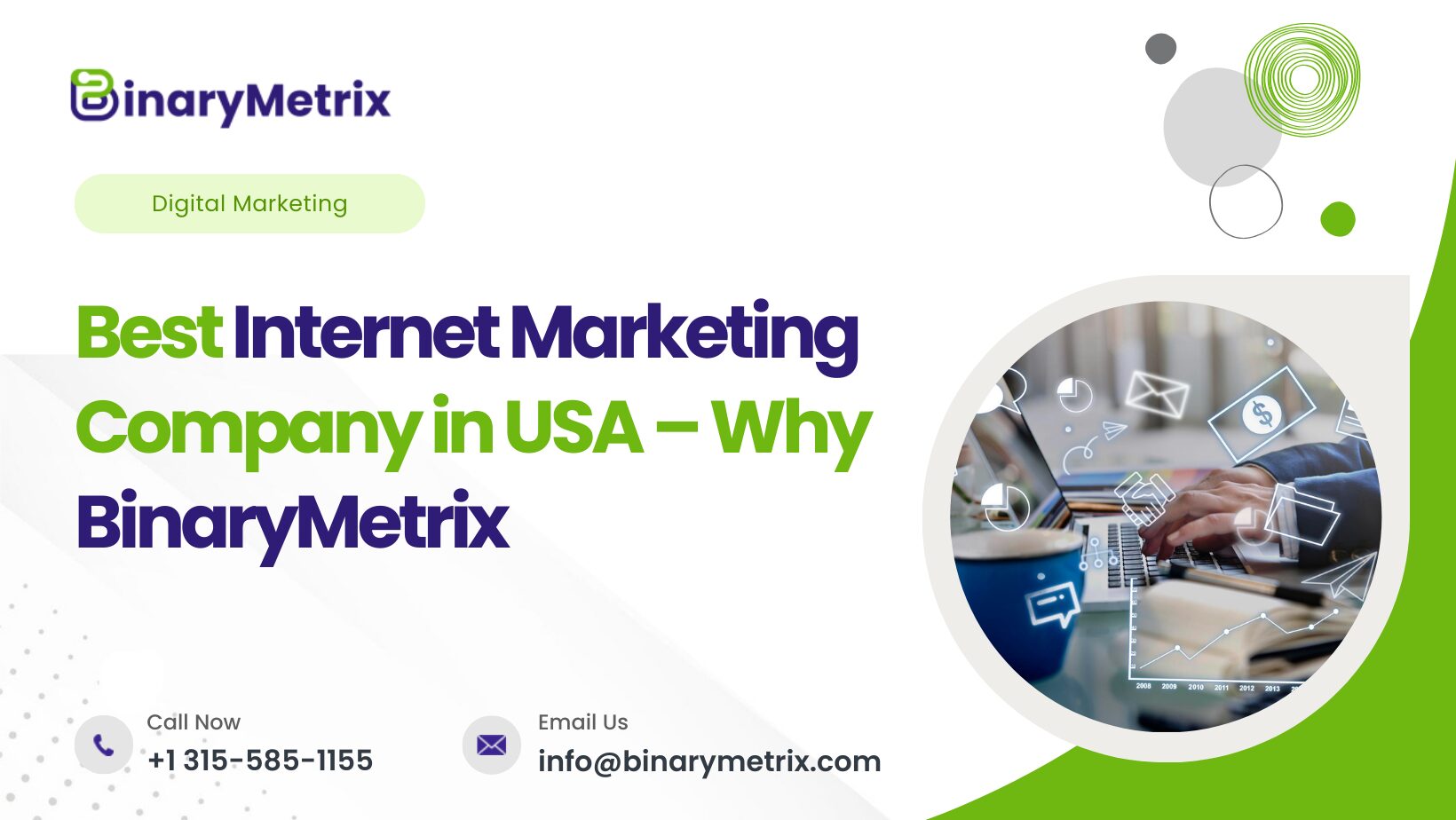 Best Internet Marketing Company in USA – Why BinaryMetrix is the Top Choice for Your Business