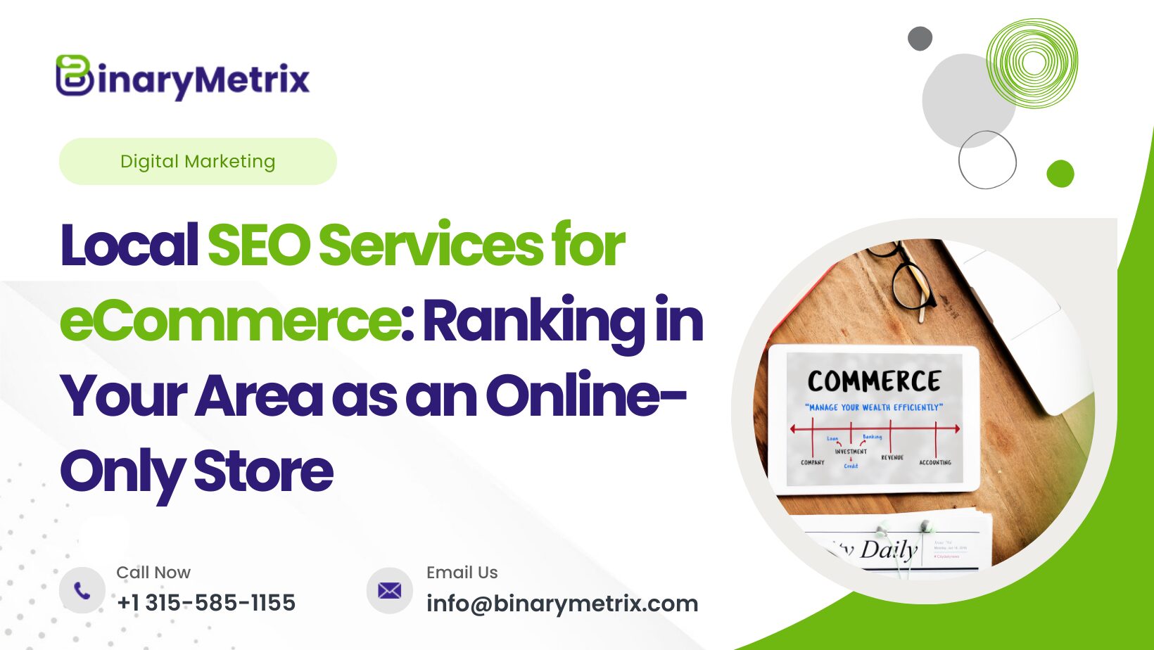 Local SEO Services for eCommerce: Ranking in Your Area as an Online-Only Store