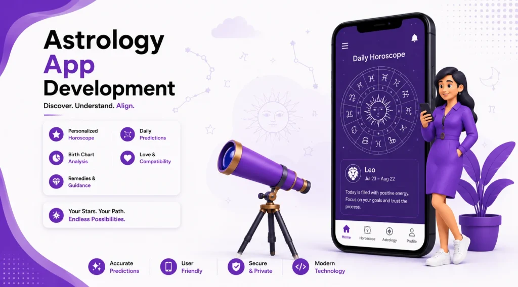 Top Astrology App Development Company | Mobile & Web Apps - BinaryMetrix