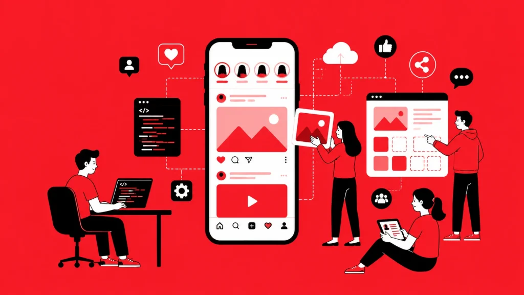 Social Media App Development Company in USA – BinaryMetrix - BinaryMetrix
