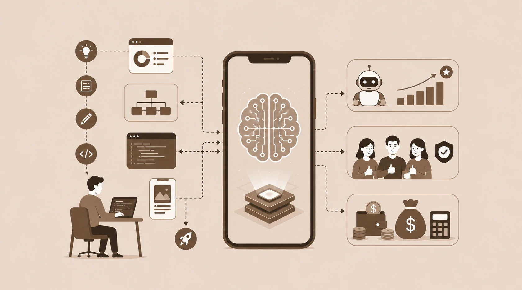 AI App Development: Features, Cost, Benefits & Process Guide