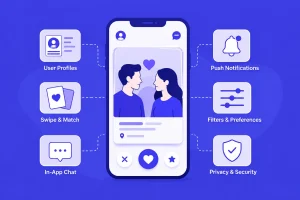Core Features of a Dating App Like Tinder