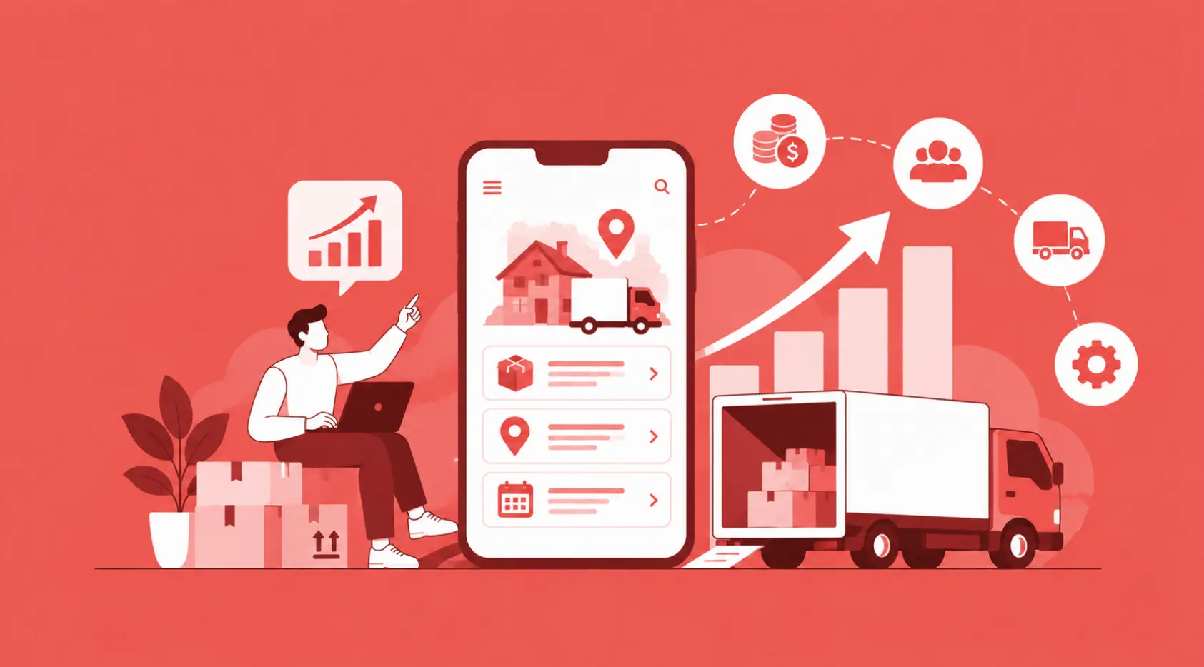 Why Invest in Packers and Movers App Development